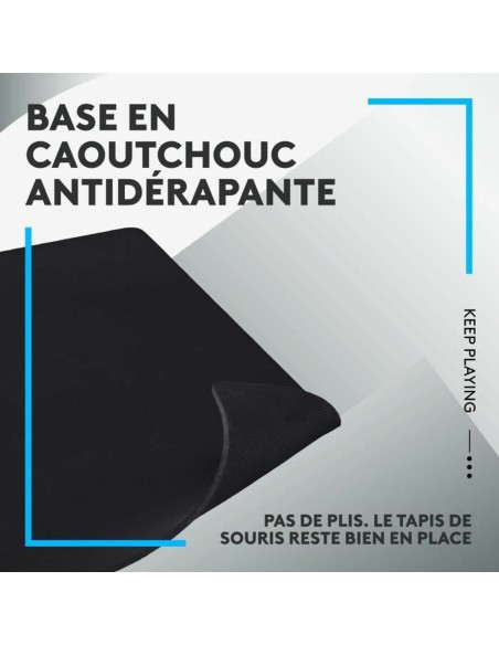 Tapis Antidérapant Logitech G840 Noir