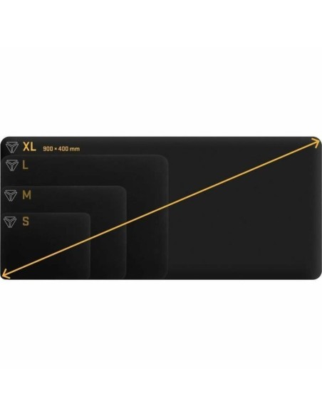 Tapis de Souris Yenkee SPEED TOP XL - YPM 90 Noir