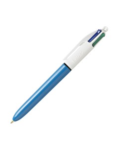 Crayon Bic 982866 Bleu 4 couleurs Rechargeable