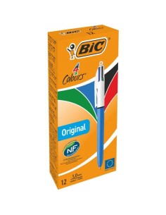 Crayon Bic 982866 Bleu 4 couleurs Rechargeable 2