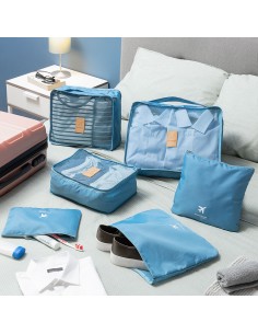 Ensemble de sacs de rangement pour bagage Luggan InnovaGoods 6 Pièces