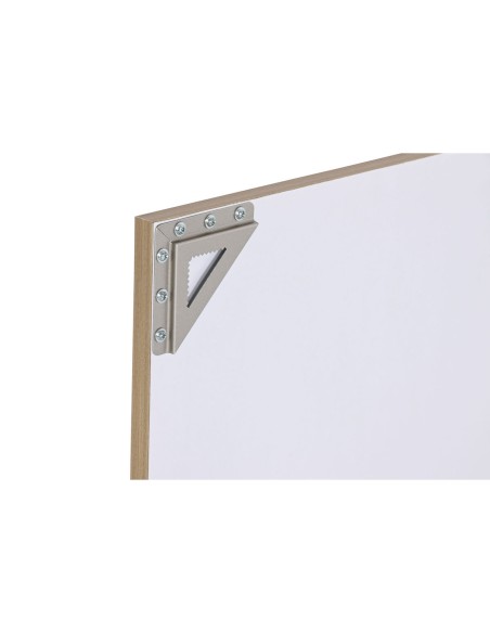 Miroir mural Home ESPRIT Blanc Marron Beige Gris 66 x 2 x 92 cm (4 Unités)