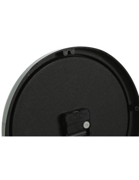 Horloge Murale Home ESPRIT Vert Rose PVC Moderne 30 x 4 x 30 cm (2 Unités)