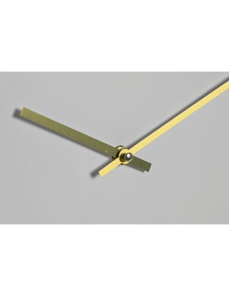 Horloge Murale Home ESPRIT Blanc Doré PVC 30 x 4 x 30 cm (2 Unités)