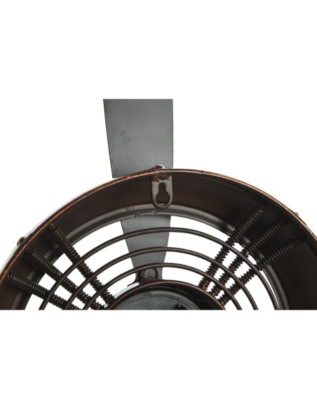 Horloge Murale Home ESPRIT Cuivre PVC Métal Hélices 75,5 x 8 x 75 cm