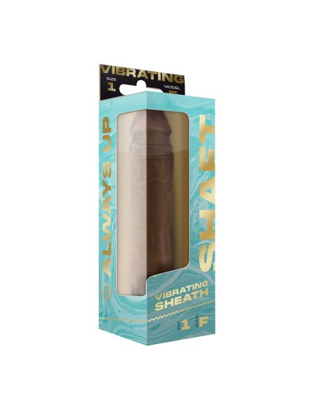 Manchon de pénis Shaft Marron Ø 4 cm
