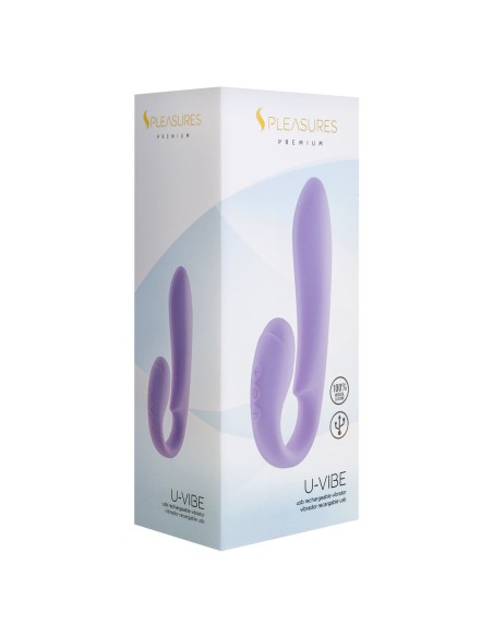 Vibration de Stimulation Double S Pleasures Lavande