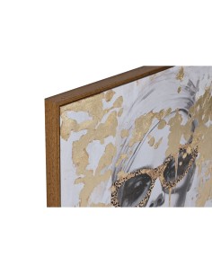 Cadre Home ESPRIT Doré chica 70 x 3,5 x 70 cm (2 Unités) 2