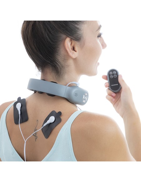 Masseur Cervical Rechargeable avec Télécommande Nekival InnovaGoods
