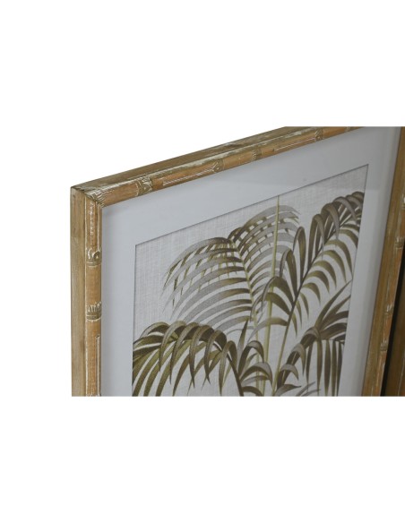 Cadre Home ESPRIT Palmiers Tropical 55 x 2,5 x 70 cm (4 Unités)