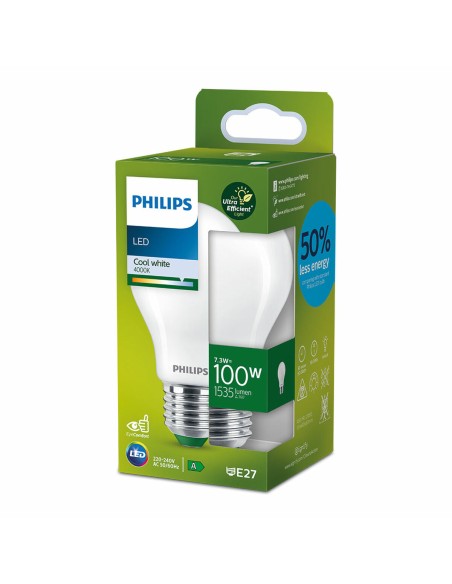 Lampe LED Philips Classic 100 W 7,3 W E27 1535 Lm (4000 K)