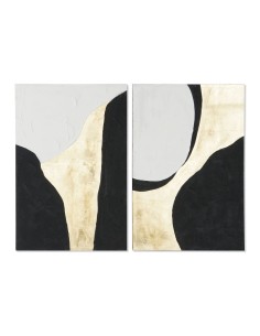 Cadre Home ESPRIT Abstrait Urbaine 60 x 3 x 90 cm (2 Unités)