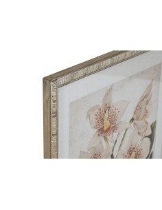 Cadre Home ESPRIT Tropical Orchidée 50 x 2,5 x 70 cm (2 Unités) 2