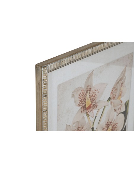 Cadre Home ESPRIT Tropical Orchidée 50 x 2,5 x 70 cm (2 Unités)