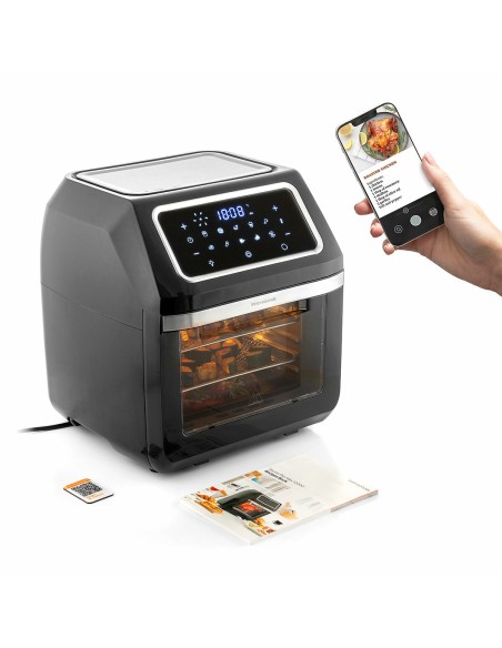 Friteuse à Air InnovaGoods Noir 1800 W 12 L Acier inoxydable (Reconditionné B)
