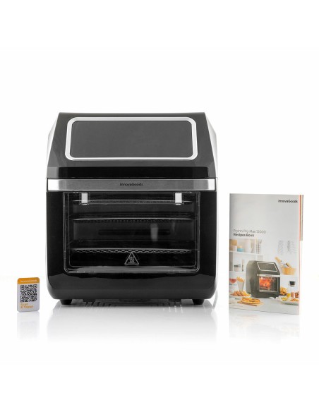 Friteuse à Air InnovaGoods Noir 1800 W 12 L Acier inoxydable (Reconditionné B)