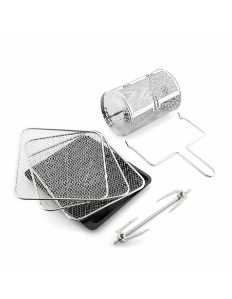 Friteuse à Air InnovaGoods Noir 1800 W 12 L Acier inoxydable (Reconditionné B)