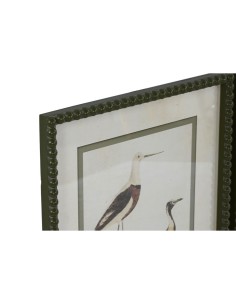 Cadre Home ESPRIT Oiseaux Cottage 40 x 2,5 x 54 cm (6 Unités) 2
