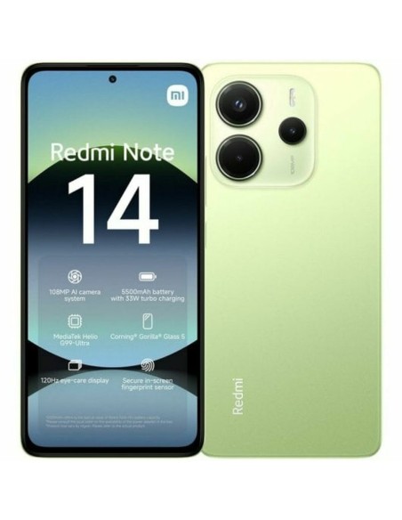 Smartphone Xiaomi REDMI NOTE 14 6,67" 8 GB RAM 256 GB Vert