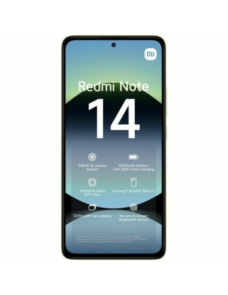 Smartphone Xiaomi REDMI NOTE 14 6,67" 8 GB RAM 256 GB Vert