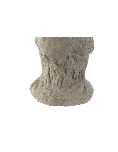 Figurine Décorative Home ESPRIT Gris Poule Finition vieillie 17 x 12 x 22 cm