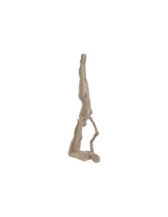 Figurine Décorative Home ESPRIT Beige Yoga 29,5 x 8 x 28 cm