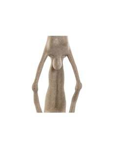 Figurine Décorative Home ESPRIT Beige Yoga 29,5 x 8 x 28 cm 2