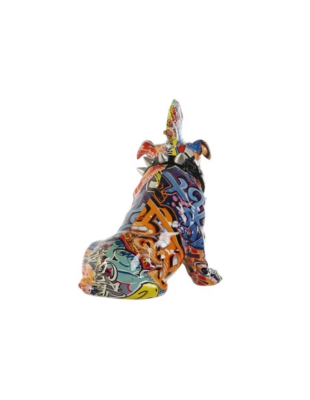 Figurine Décorative Home ESPRIT Multicouleur Chien 17 x 25 x 27 cm