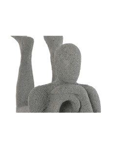 Figurine Décorative Home ESPRIT Gris 39 x 13,5 x 20,8 cm 2