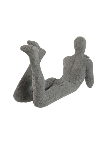 Figurine Décorative Home ESPRIT Gris 39 x 13,5 x 20,8 cm