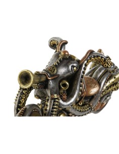 Figurine Décorative Home ESPRIT Gris Multicouleur Moto 30 x 11 x 14 cm 2