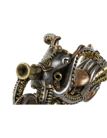 Figurine Décorative Home ESPRIT Gris Multicouleur Moto 30 x 11 x 14 cm