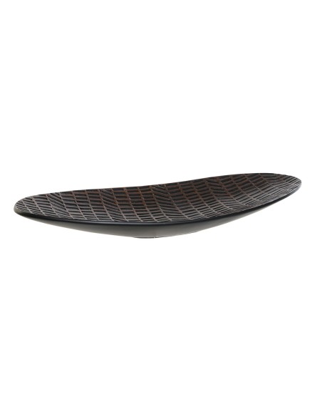 Centre de Table Home ESPRIT Marron Noir Colonial 48 x 16 x 5 cm