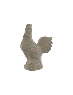 Figurine Décorative Home ESPRIT Gris Poule Finition vieillie 25 x 16 x 32 cm