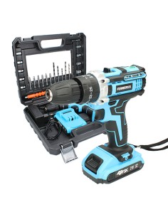 Set de forage et accessoires Ferrestock FSKTAB101 21 V 25 Pièces