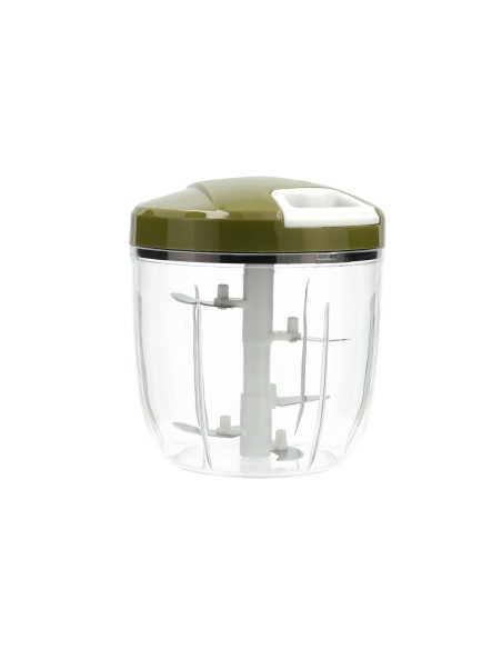 Mini-Hachoir Manuel avec Cordon Quid Naturalia Vert Métal 12,5 x 14 cm Manuel