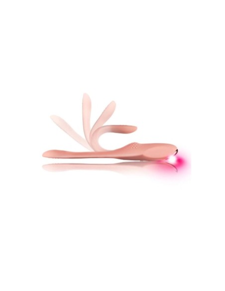 Vibration de Stimulation Double Rocks-Off Rose