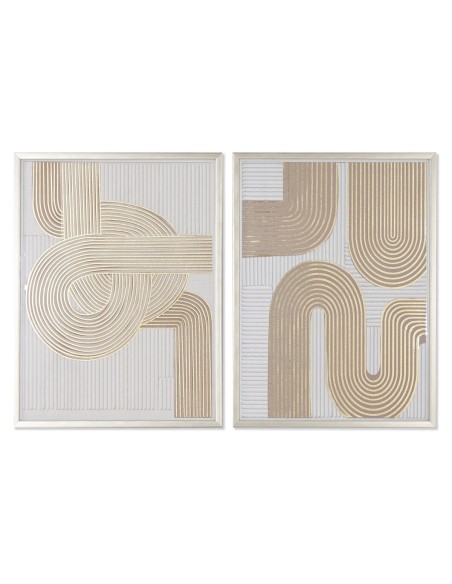 Cadre Home ESPRIT Moderne 62,3 x 3,6 x 82,5 cm (2 Unités)