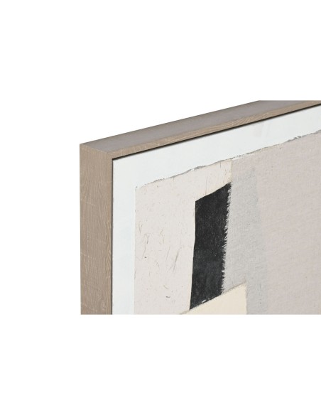 Cadre Home ESPRIT Abstrait Urbaine 82,3 x 4,5 x 82,3 cm (2 Unités)