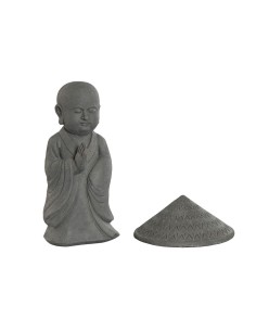 Figurine Décorative Home ESPRIT Gris Moine Oriental 30 x 30 x 51 cm 2