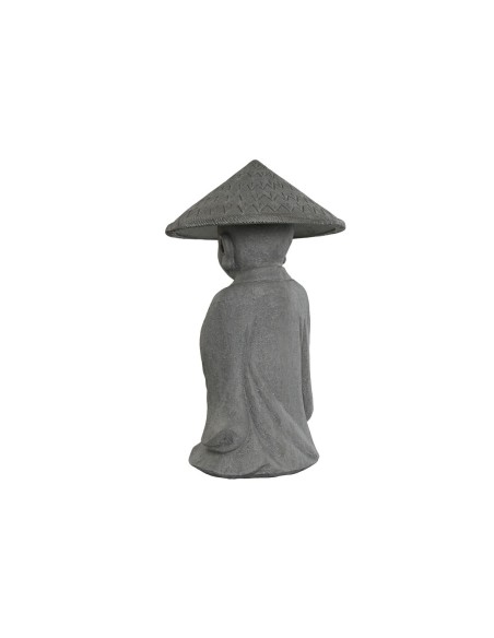 Figurine Décorative Home ESPRIT Gris Moine Oriental 30 x 30 x 51 cm