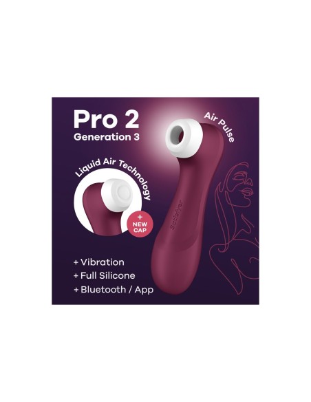 Aspirateur à clitoris Satisfyer PRO 2 GENERATION 3 Rouge