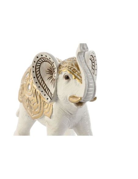 Figurine Décorative Home ESPRIT Doré Eléphant 15 x 6 x 14 cm