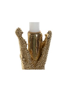 Figurine Décorative Home ESPRIT Doré Crocodile 26,5 x 18 x 23,5 cm 2