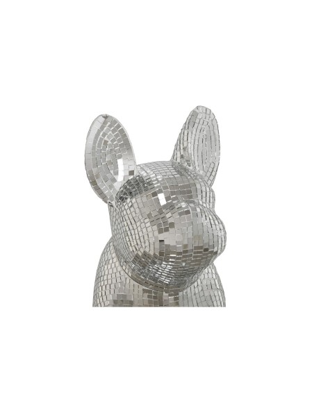 Figurine Décorative Home ESPRIT Argenté Chien 28 x 17 x 33 cm