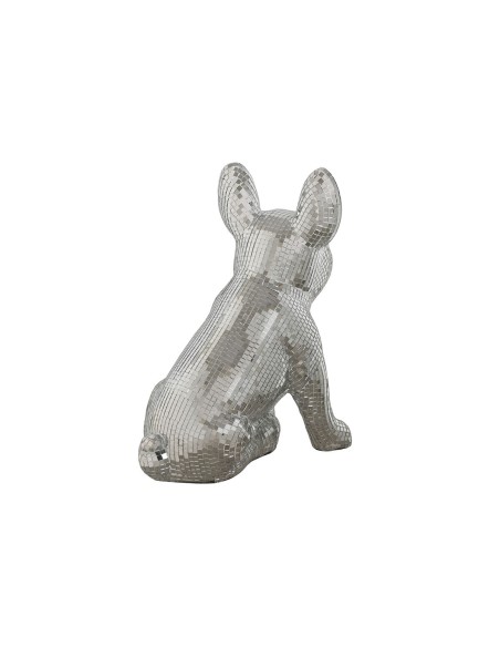 Figurine Décorative Home ESPRIT Argenté Chien 28 x 17 x 33 cm