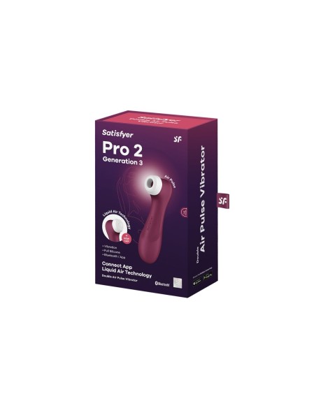 Aspirateur à clitoris Satisfyer PRO 2 GENERATION 3 Rouge