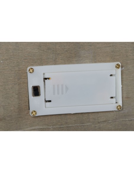 Décoration lumineuse Home ESPRIT Bois Aluminium Phare 20 x 20 x 30,5 cm (2 Unités)