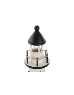 Décoration lumineuse Home ESPRIT Bois Marin Phare 14 x 14 x 40 cm (2 Unités) 2