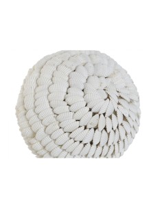 Boule Décorative Home ESPRIT Blanc 12 x 12 x 12 cm 2